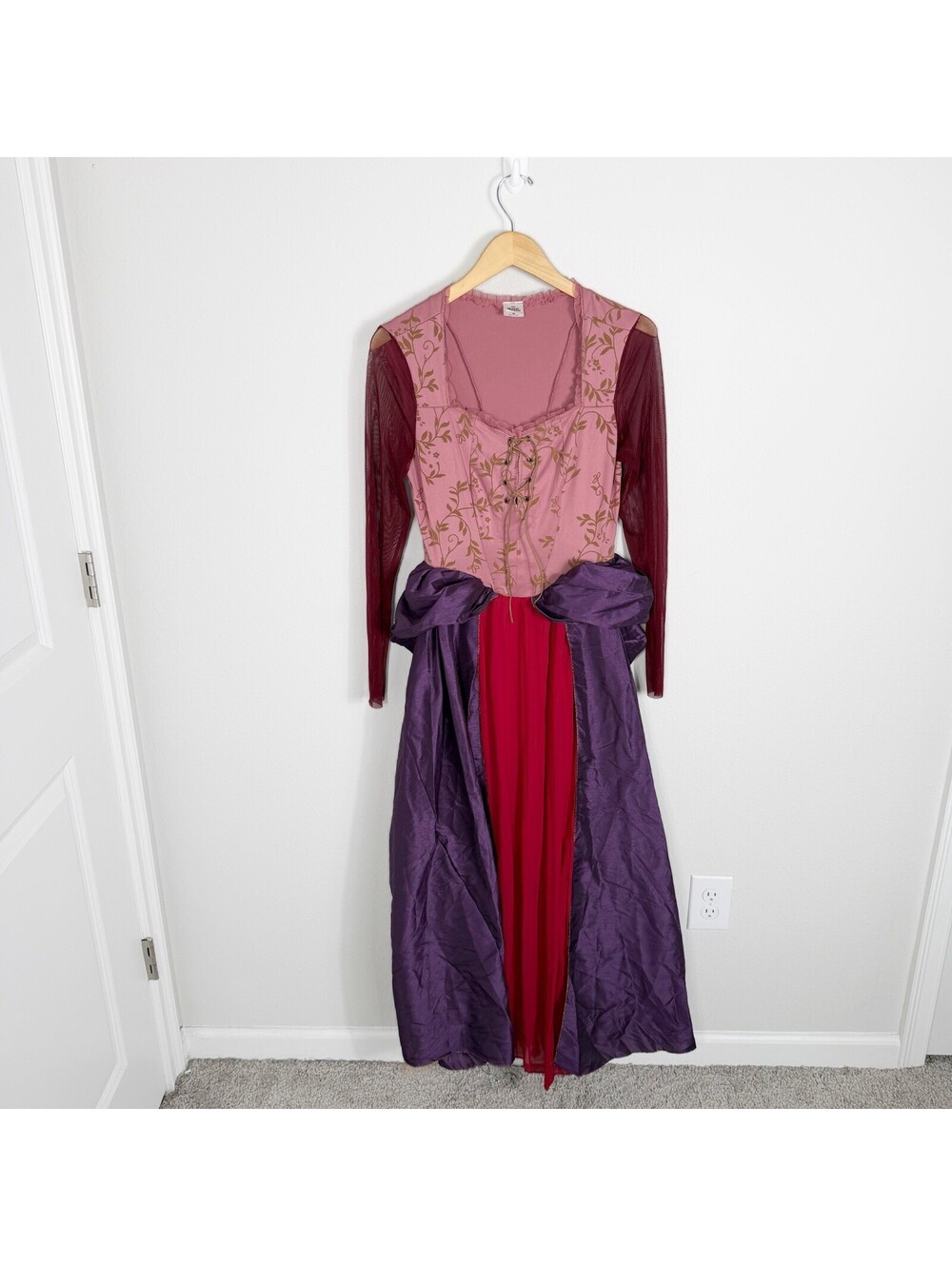Disney Hocus Pocus Dress Costume Sarah Sanderson Costume Adult Halloween Medium